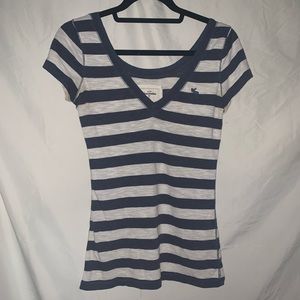 Stripe vneck